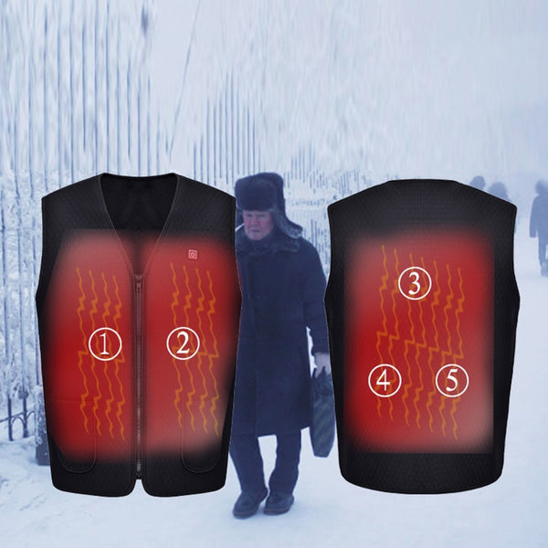 Outdoor USB Infrared Heating Jacket (Battery Included)