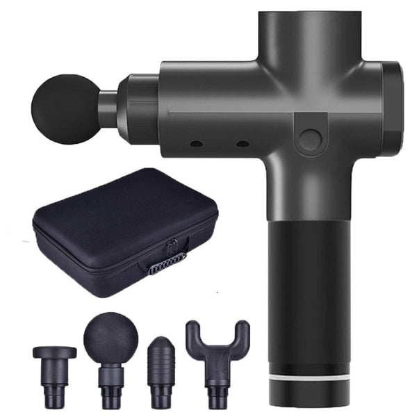 EMS Massage Gun Cordless Rechargeable Muscle Stimulator Deep Tissue Massager Device