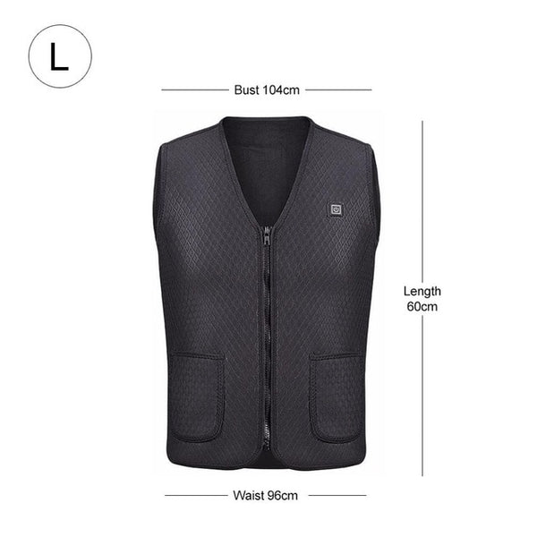 Outdoor USB Infrared Heating Jacket (Battery Included)