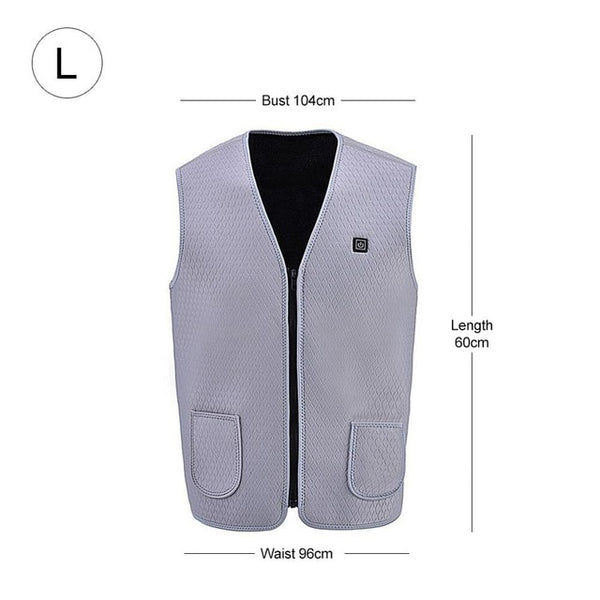 Outdoor USB Infrared Heating Jacket (Battery Included)