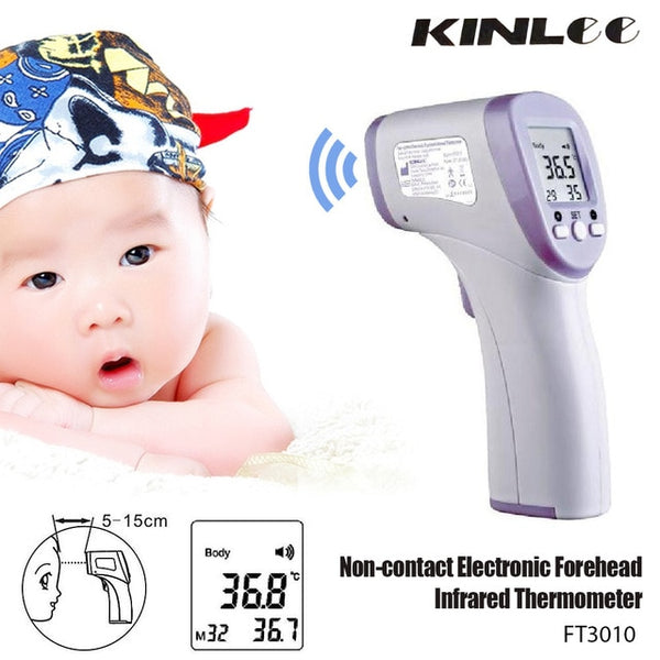 No Touch Infrared Digital Thermometer, Baby, Adult Forehead Non-contact Infrared Thermometer With LCD Backlight Termometro