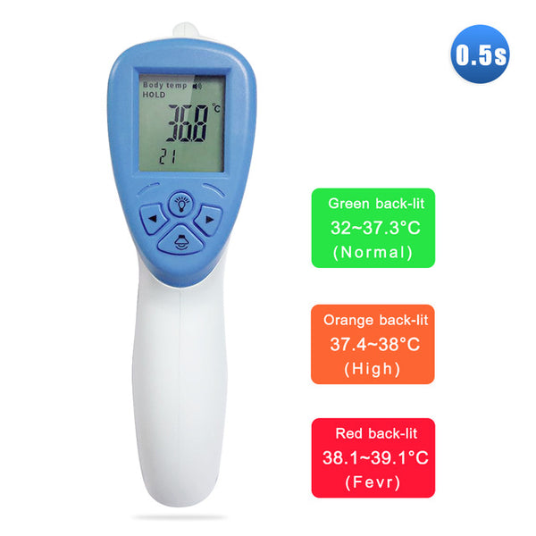 No Touch Infrared Digital Thermometer, Baby, Adult Forehead Non-contact Infrared Thermometer With LCD Backlight Termometro