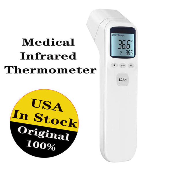 No Touch Infrared Digital Thermometer, Baby, Adult Forehead Non-contact Infrared Thermometer With LCD Backlight Termometro