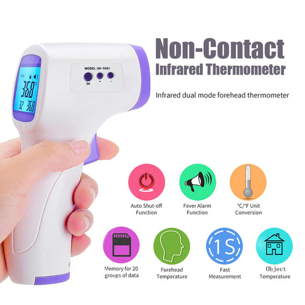 No Touch Infrared Digital Thermometer, Baby, Adult Forehead Non-contact Infrared Thermometer With LCD Backlight Termometro