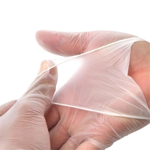 100 PCS Disposable Gloves Safety Latex
