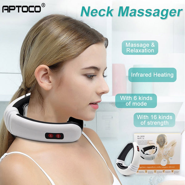 Electric Pulse Back and Neck Massager