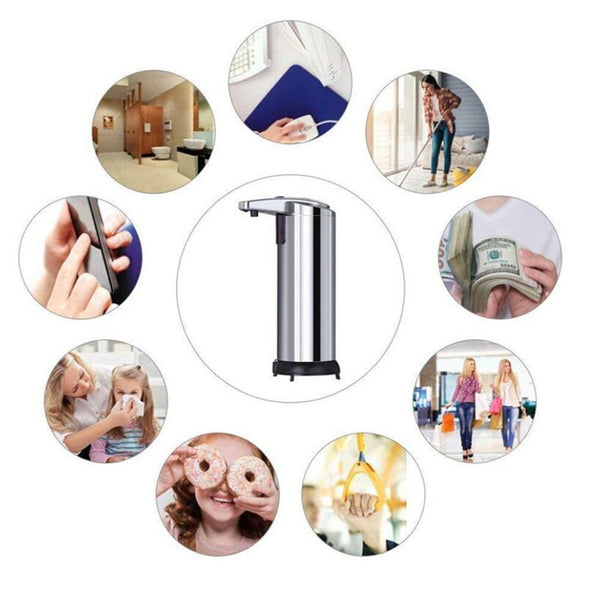 Touchless 330ML Automatic Liquid Soap Dispenser Smart Sensor soap dispenser