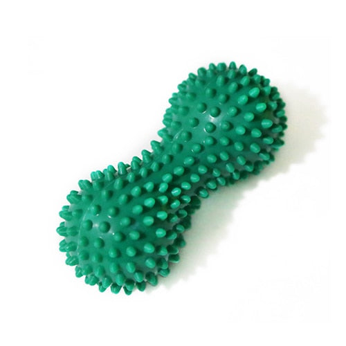 Peanut Shape  Spiky Massager Trigger Point Yoga Sport Fitness Ball