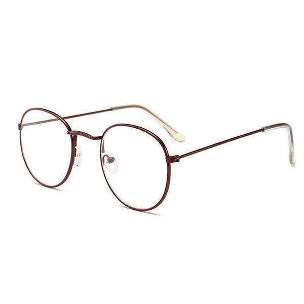 Oval Sunglasses  Small Metal Frame