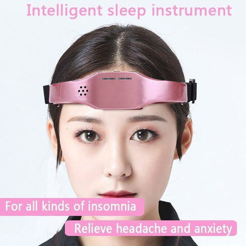 Electric Head Massager Sleep Monitor Migraine Relief Massager Insomnia Therapy Release Stress Sleep Therapy Device Sleeping Di