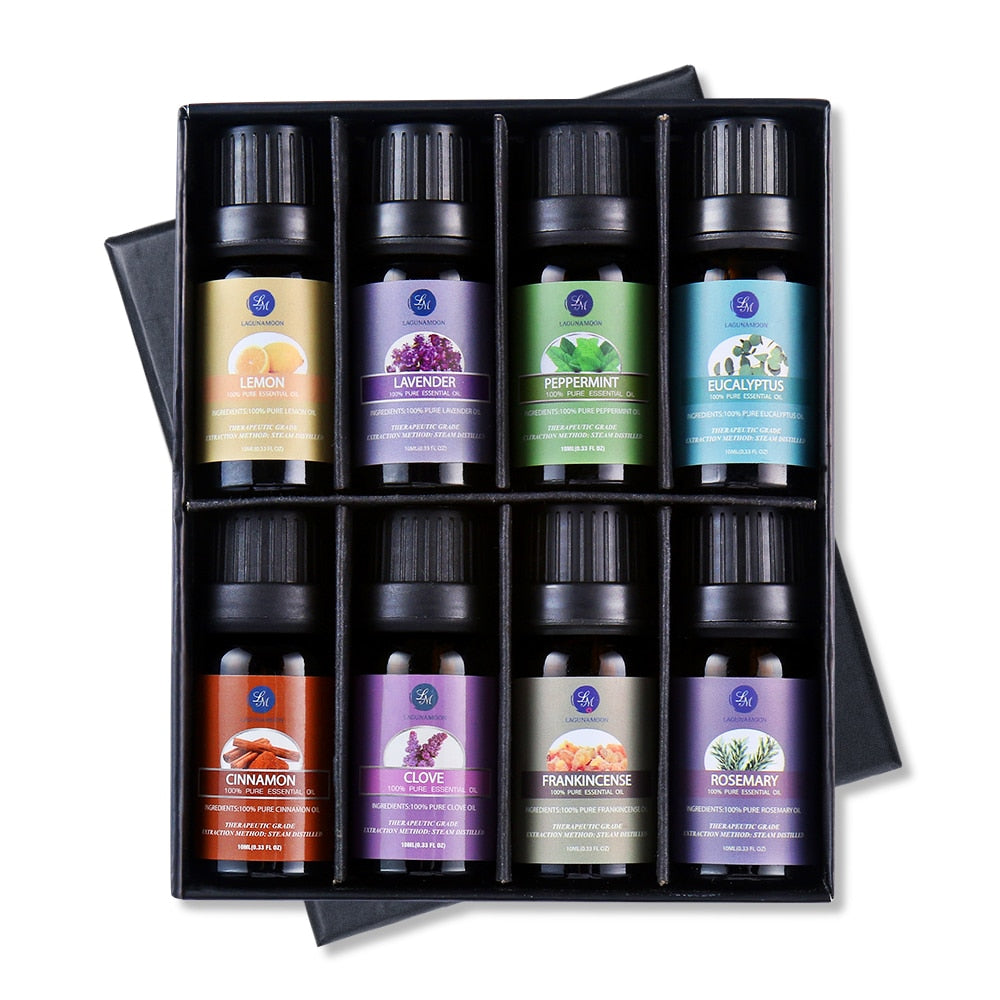 10ML Gift Set Pure Essential Oils for aromatherapy