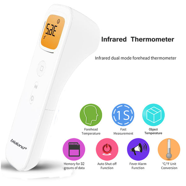No Touch Infrared Digital Thermometer, Baby, Adult Forehead Non-contact Infrared Thermometer With LCD Backlight Termometro