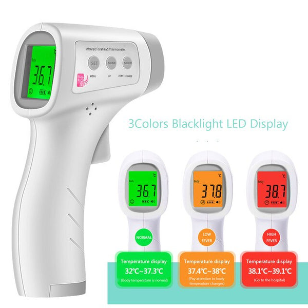 No Touch Forehead Thermometer for Adults, Kids Baby, Infrared Digital Accurate Instant Readings Thermometer with LCD Display